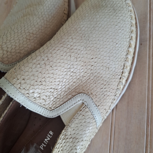 Donald J. Pliner Millie Leather Luxury Platform Sole Snakeskin Slip On Loafers - Picture 6 of 10